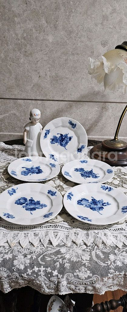 올드앤틱 로얄코펜하겐 블루플라워 앵귤러 브레드-1등급--0