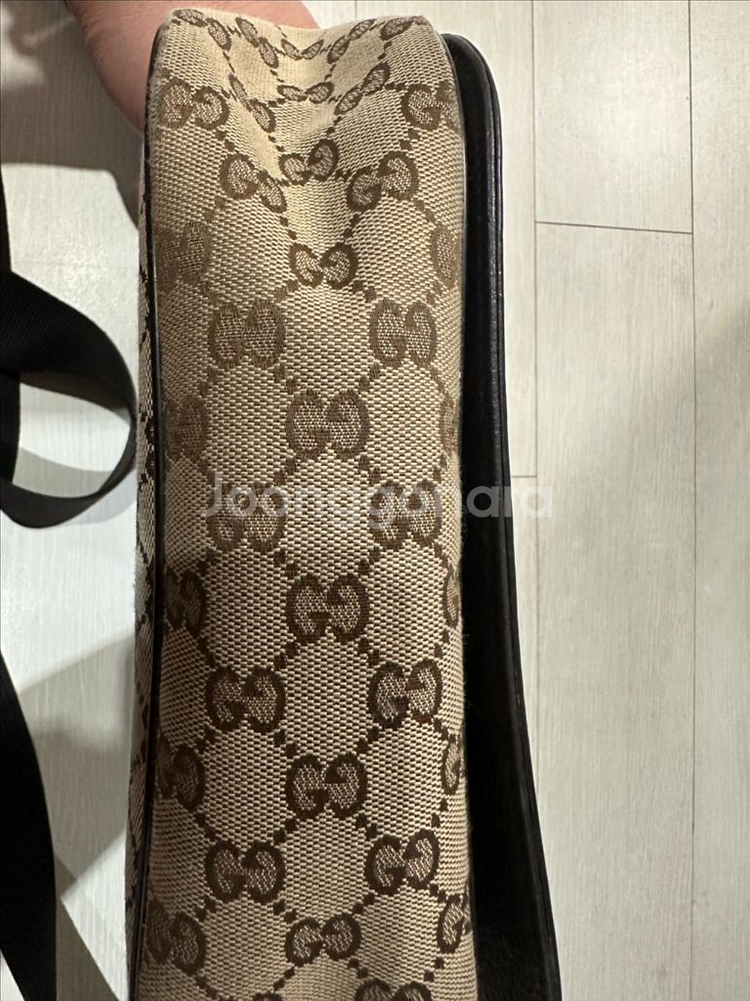 구찌 캔버스 크로스 메신저 백--2