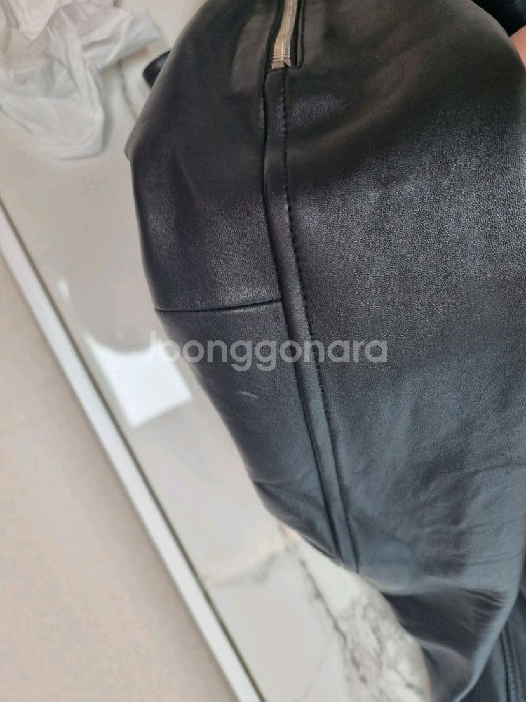 산드로 가죽 자켓 정품--6