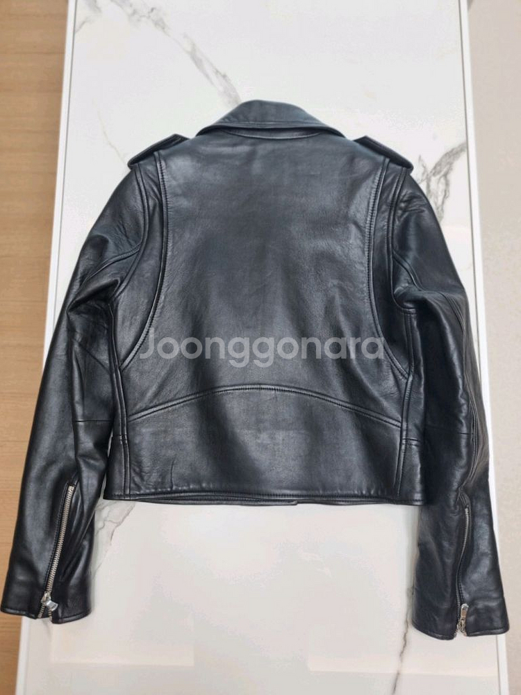 산드로 가죽 자켓 정품--8