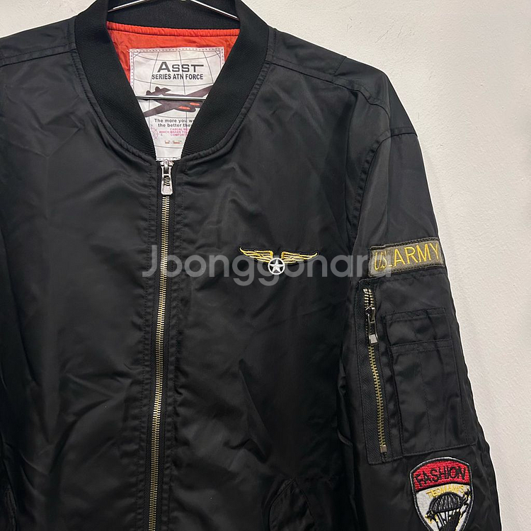 ASST US ARMY 와펜로고 항공 ma-1 자켓--0