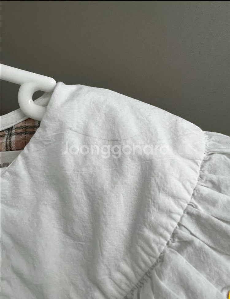 밀리밤 여아 체크 원피스 140--4