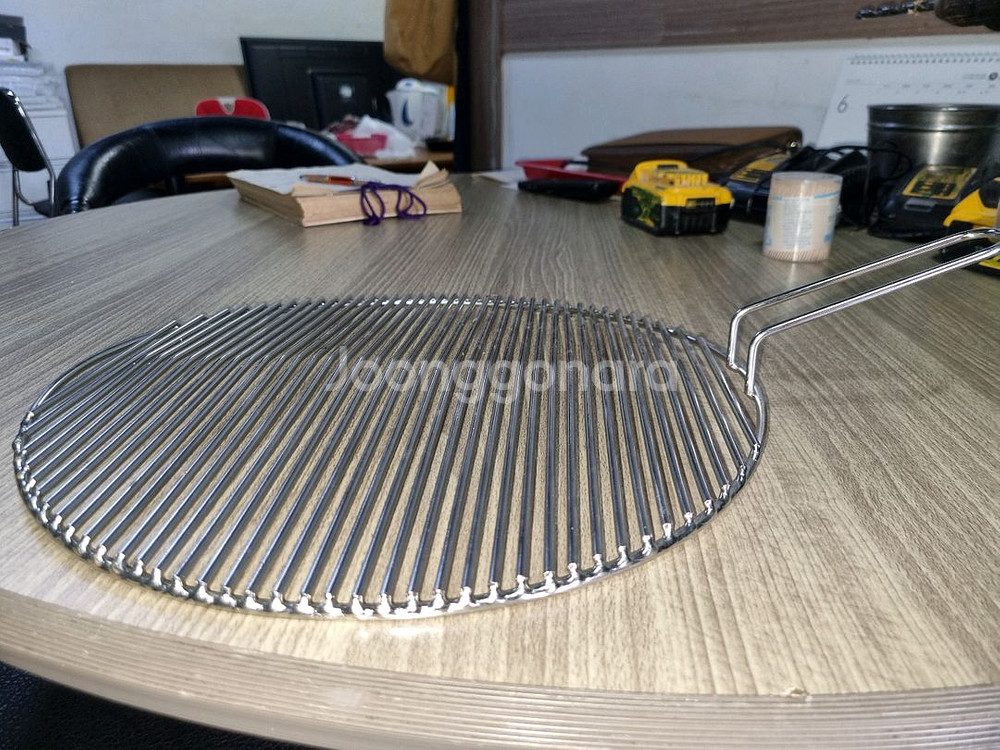 석쇠구이판원형350m/m 27개--2