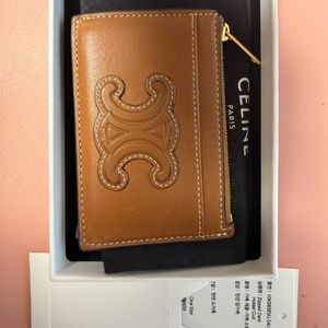 셀린느 트리오페 지퍼 카드지갑