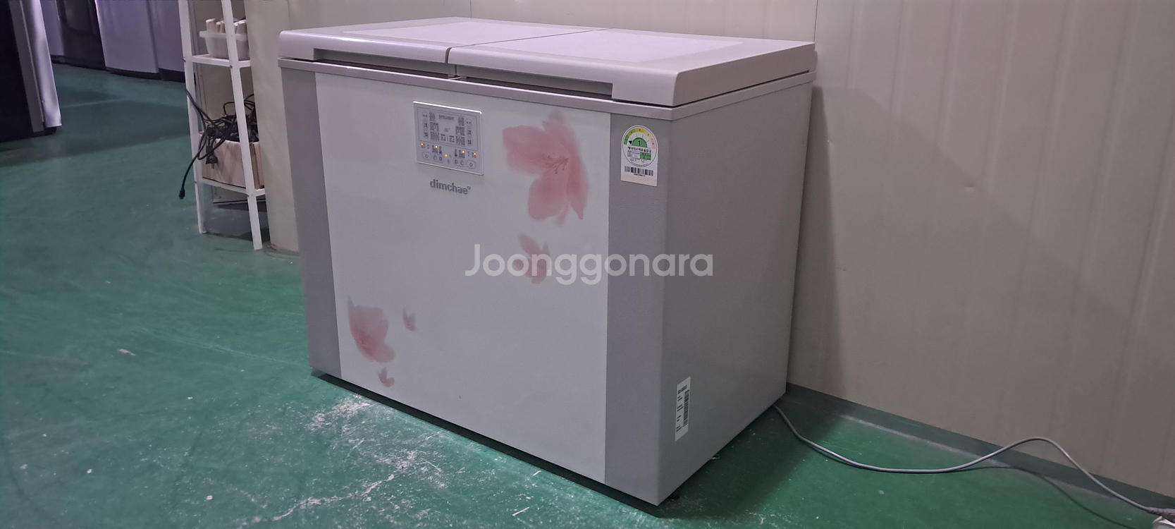 1578 딤채 200L 뚜껑형김치냉장고(화이트)--2