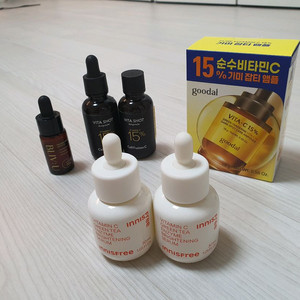 [블리브유, 셀퓨전씨, 이니스프리, 구달]미백앰플세럼