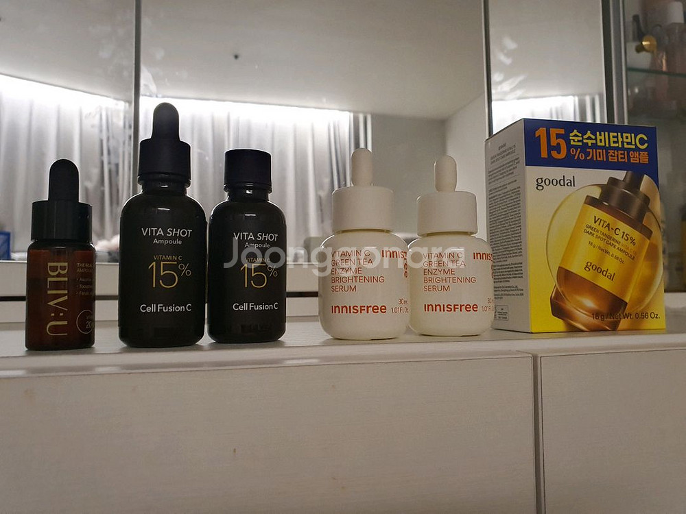 [블리브유, 셀퓨전씨, 이니스프리, 구달]미백앰플세럼--1