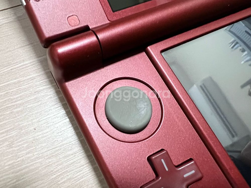 new 3ds xl 레드 + 정품 충전기 (뉴큰다수)--5