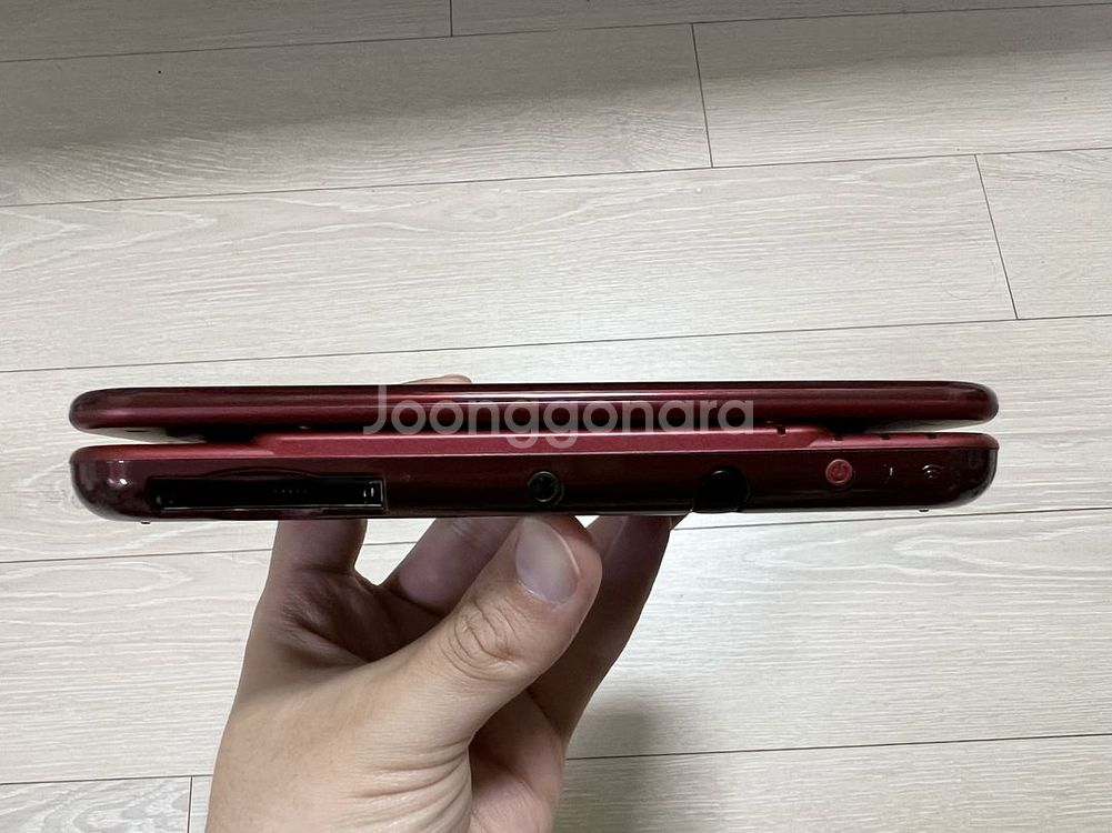 new 3ds xl 레드 + 정품 충전기 (뉴큰다수)--6