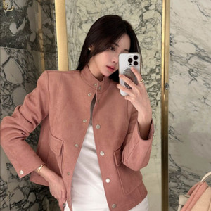 새상품 제제무드 스웨이드 자켓