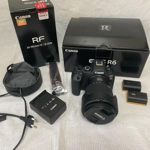 캐논 R6M2 + RF24-105 F4 풀박스 팝니다