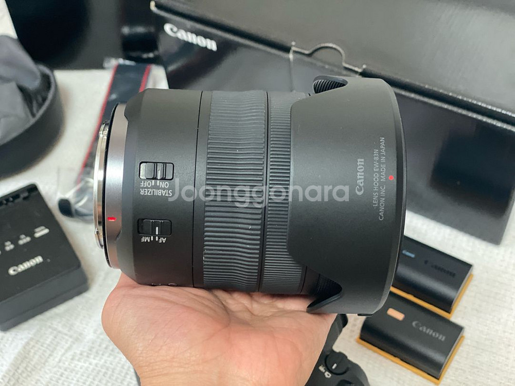 캐논 R6M2 + RF24-105 F4 풀박스 팝니다--8