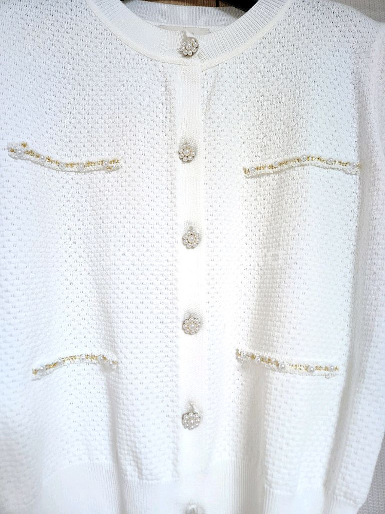 비즈 보석 니트--3