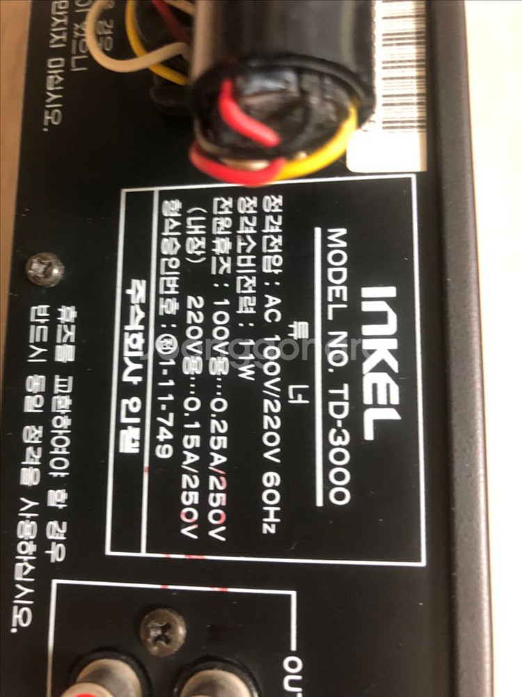 인켈 튜너 TD3000 (TD 180b)--5