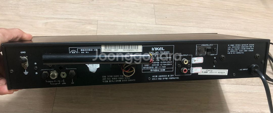 인켈 튜너 TD3000 (TD 180b)--4