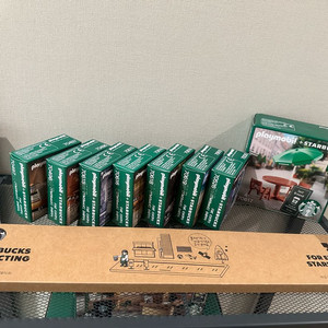 스타벅스 플레이모빌 풀세트 시즌1 21년 미개봉 택포