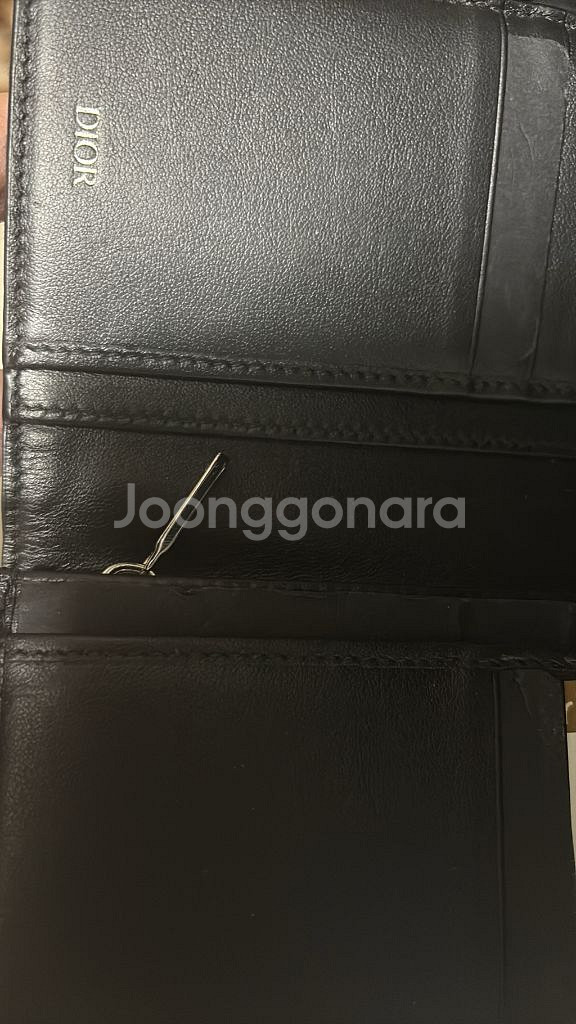 디올 버티컬 장지갑--1