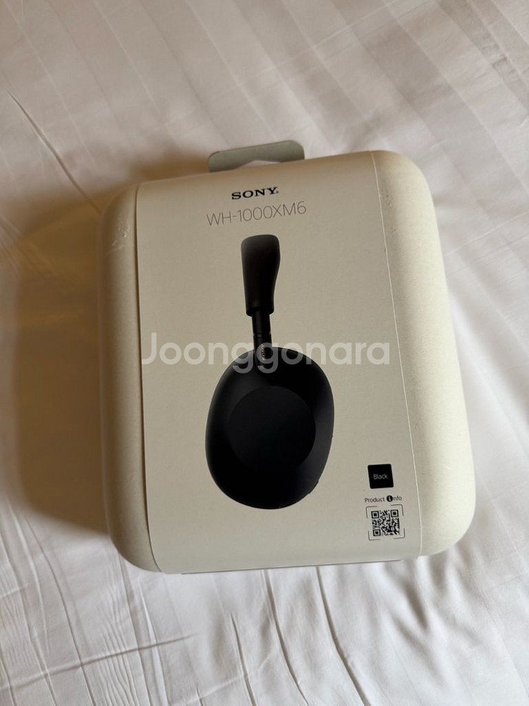 소니 WH-1000XM6 블랙 미개봉 새제품--0