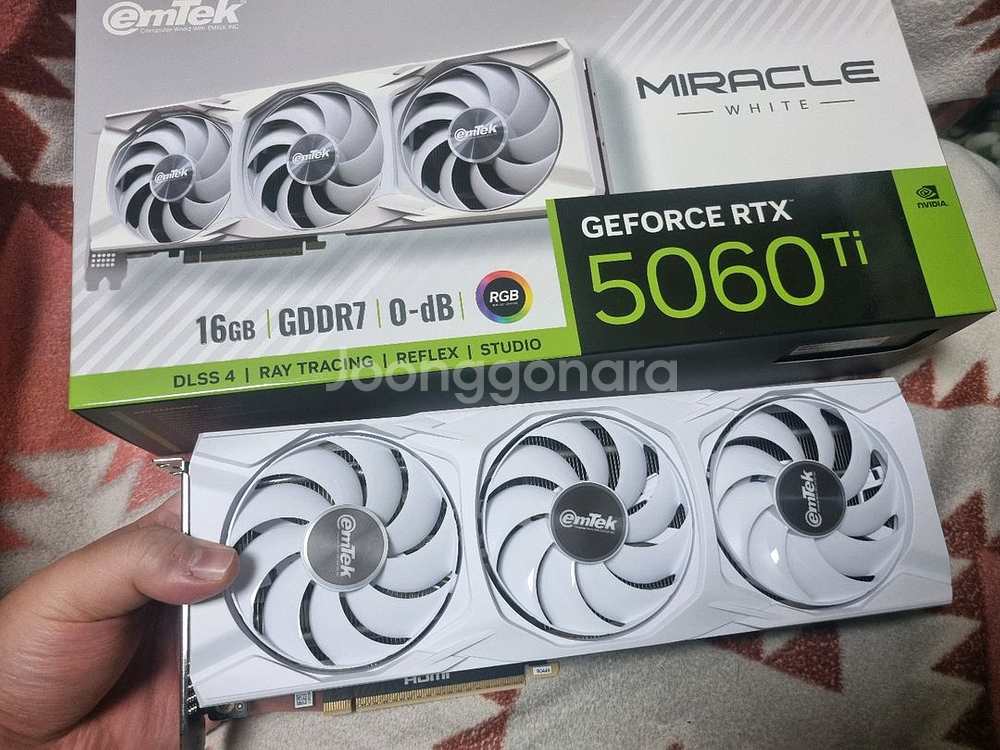 이엠택 rtx 5060ti 16gb 3팬 5060 ti--0