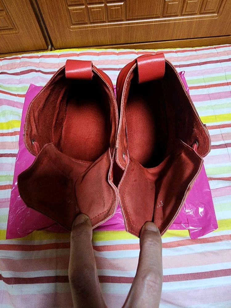 바이크 가죽하이탑 스니커즈 270-275mm 팔아요 이미지