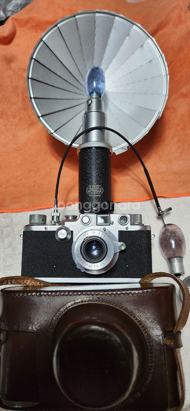라이카 바르낙(486...,1949년산), 후레쉬,케이--0