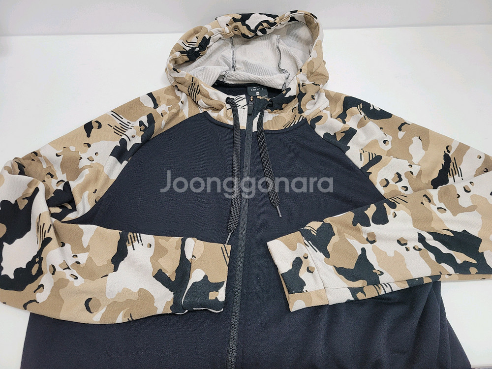 NIKE 나이키 드라이핏 플리스 카모 집업 후드 XL--3