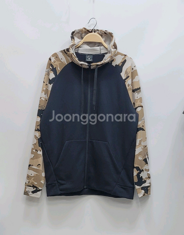 NIKE 나이키 드라이핏 플리스 카모 집업 후드 XL--10