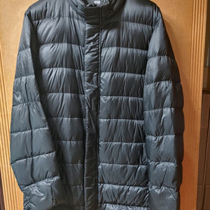 uniqlo 유니클로 경량패딩 (반코트) 블랙 xl