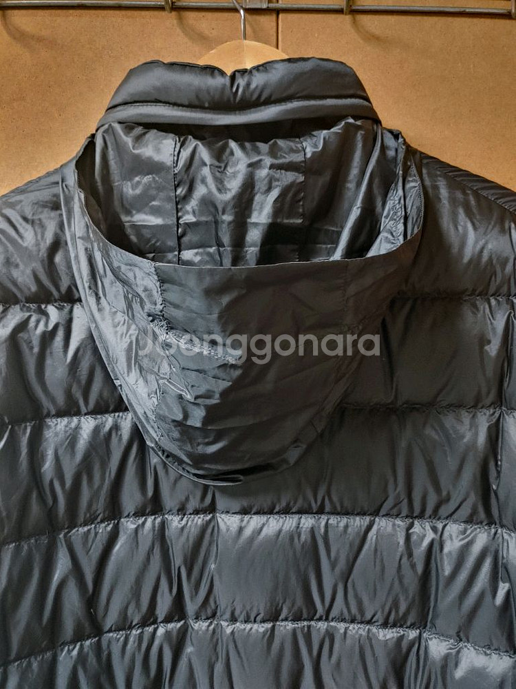 uniqlo 유니클로 경량패딩 (반코트) 블랙 xl--7
