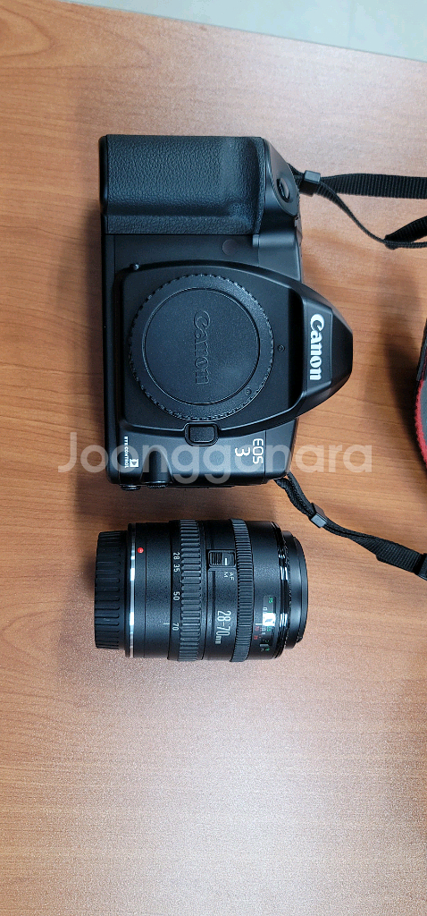 캐논 EOS 3 필름 카메라 + 28-70mm 렌즈--0