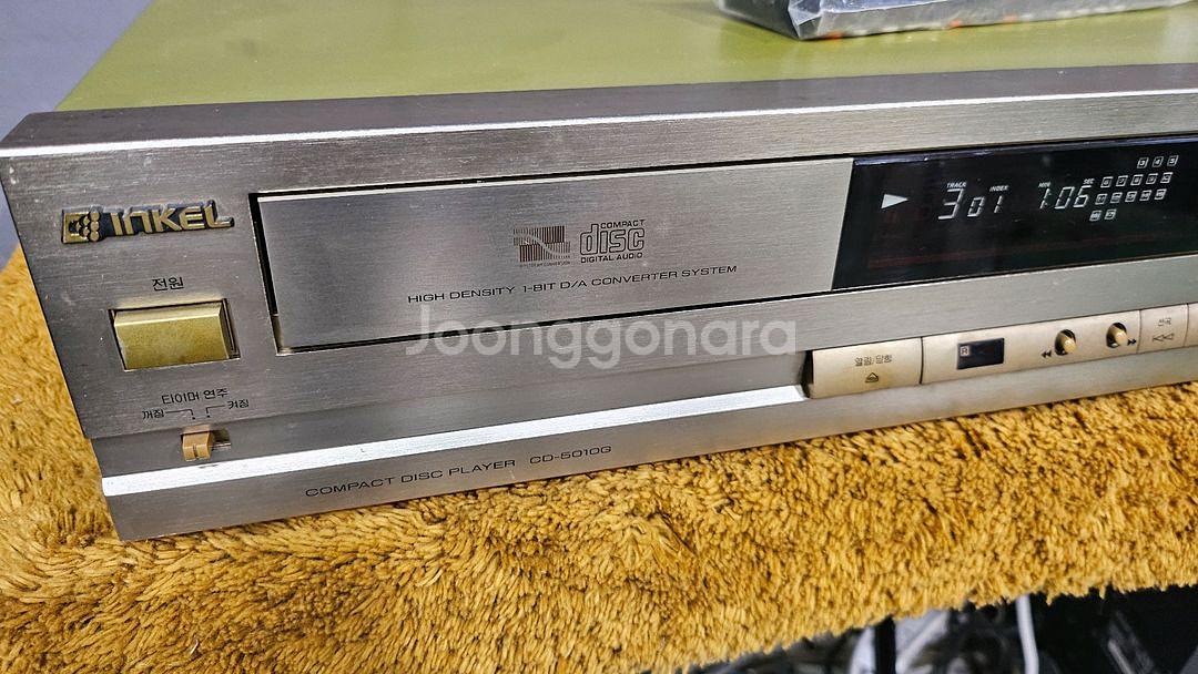 인켈 CD-5010G CD플레이어 리모컨 포함--1