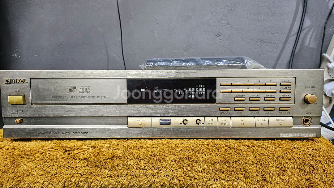 인켈 CD-5010G CD플레이어 리모컨 포함--0