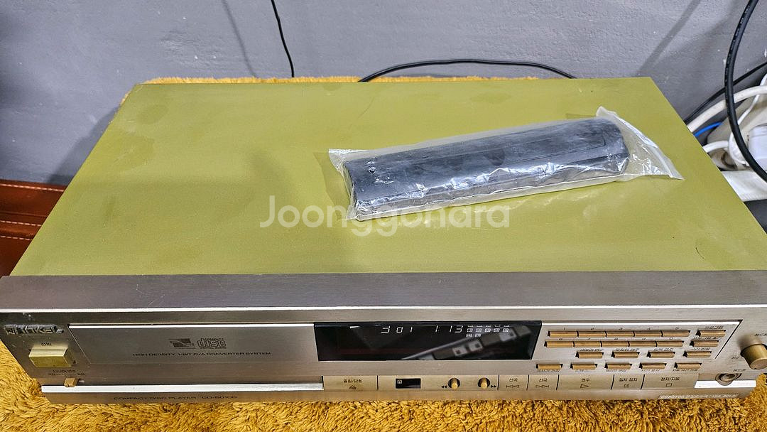 인켈 CD-5010G CD플레이어 리모컨 포함--3