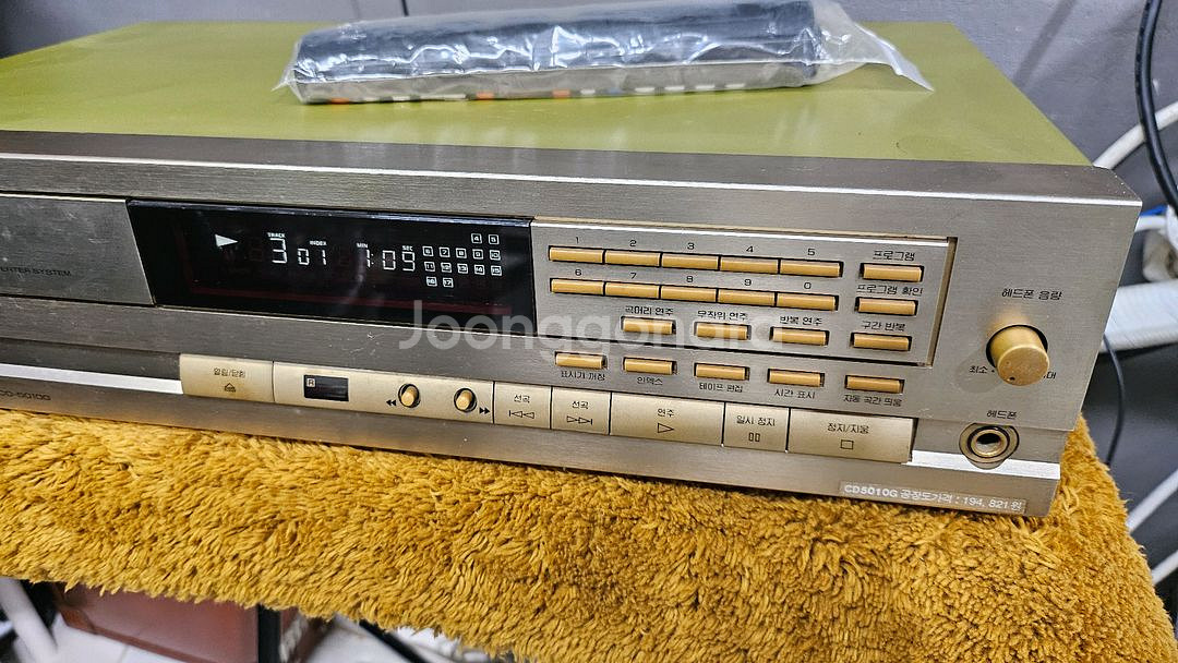 인켈 CD-5010G CD플레이어 리모컨 포함--2