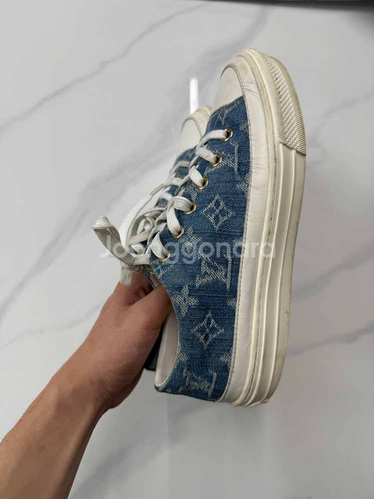 루이비통 모노그램 데님 스니커즈(정품)--2