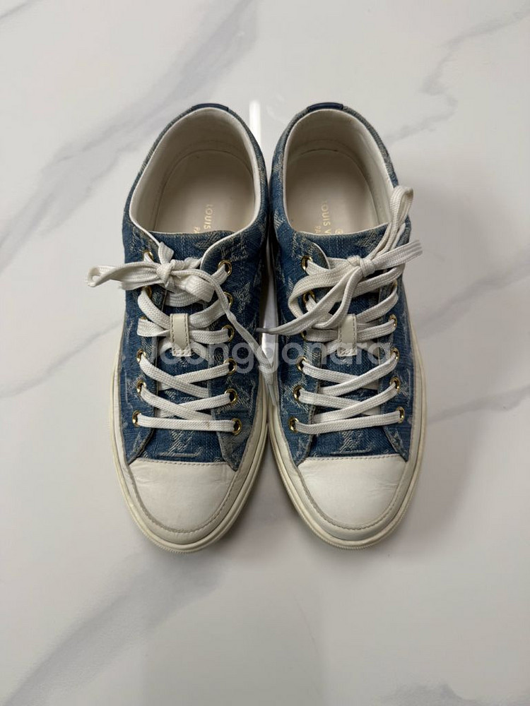 루이비통 모노그램 데님 스니커즈(정품)--0