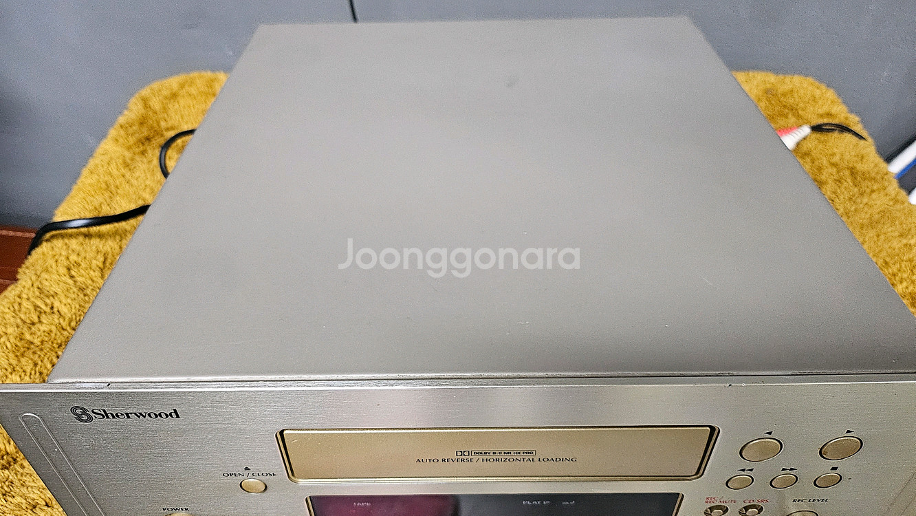 음질정비한 셔우드 미니 카세트데크 DS-850--1