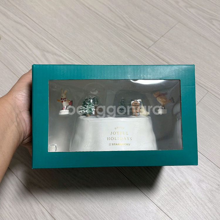 스타벅스 크리스마스 원터 스케이트 오르골 ( 새상품 )--1