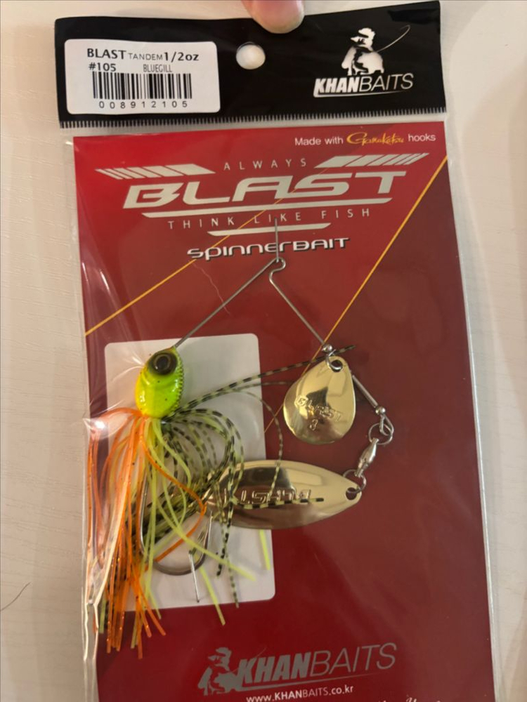 칸베이츠 블라스트 스피너베이트 배스루어 배스낚시 이미지