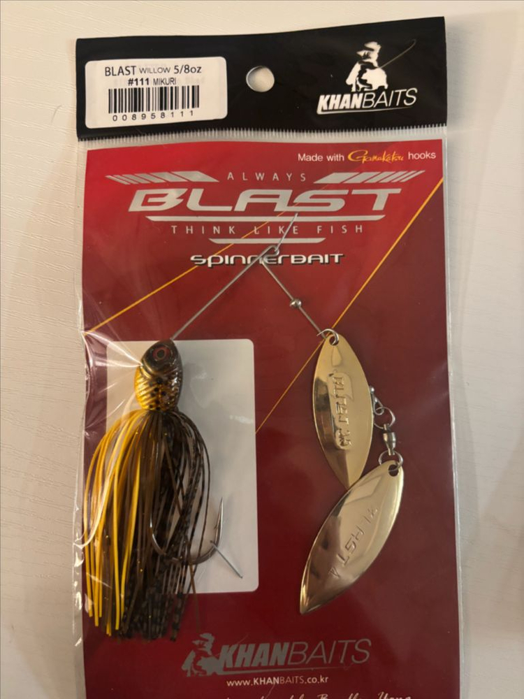 칸베이츠 블라스트 스피너베이트 배스루어 배스낚시 이미지