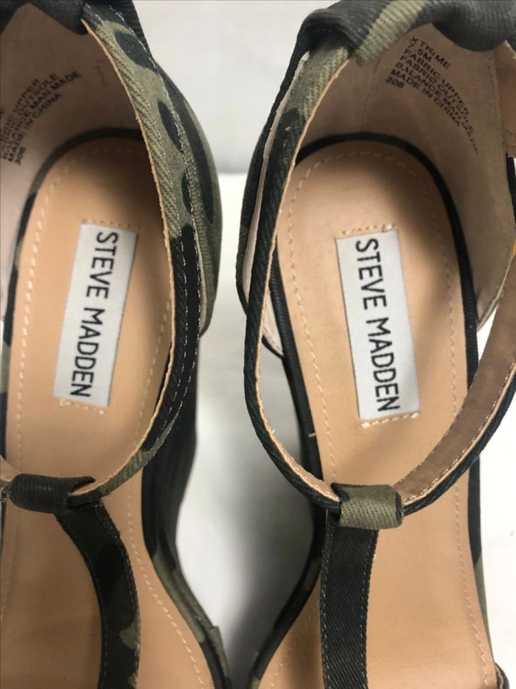 STEVE MADDEN 스티브매든 밀리터리 웨지힐 이미지