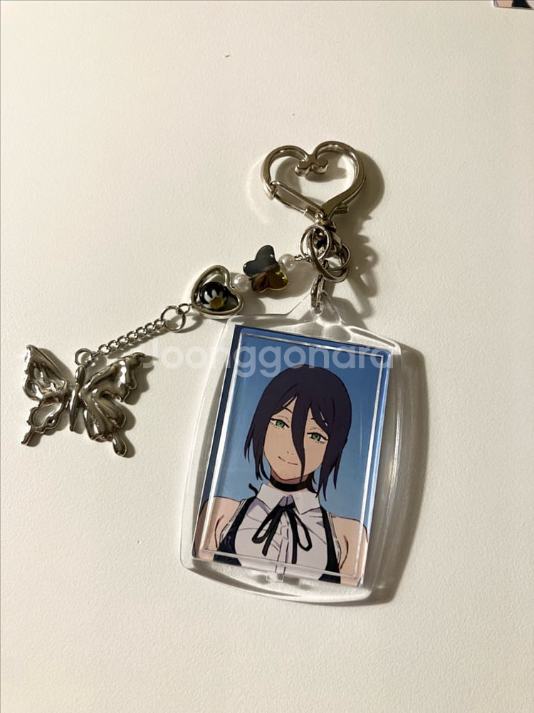 체인소맨 레제 증명사진 증사 아크릴 키링--0