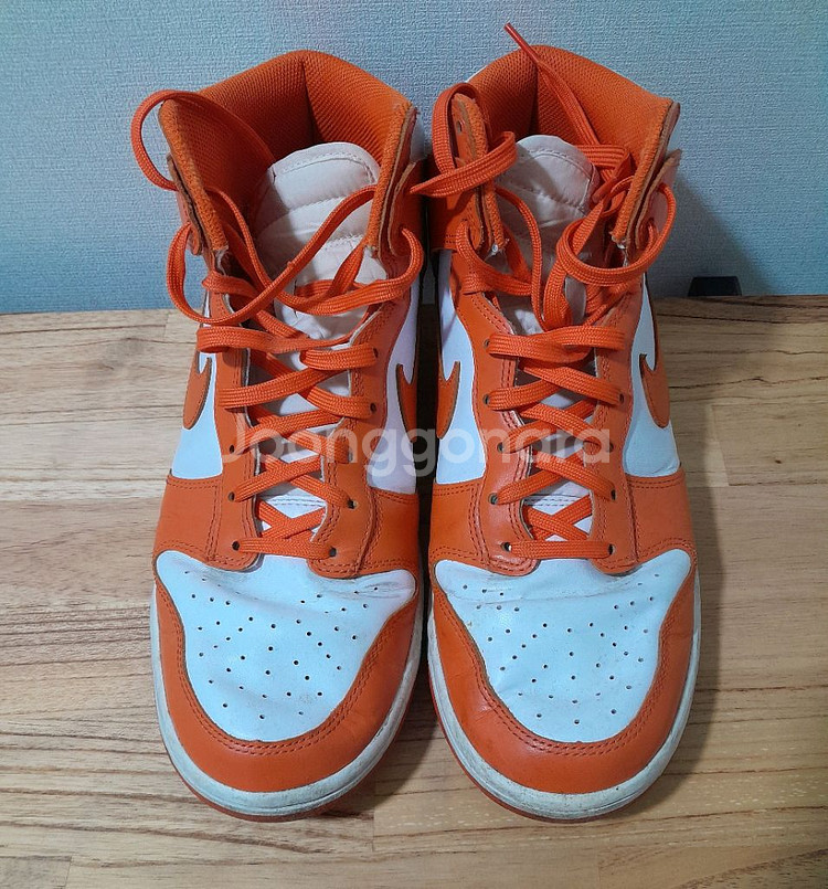 나이키 덩크 하이 시라큐스 오렌지 (290)--1