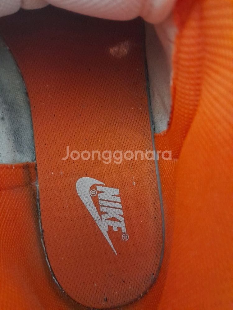 나이키 덩크 하이 시라큐스 오렌지 (290)--6