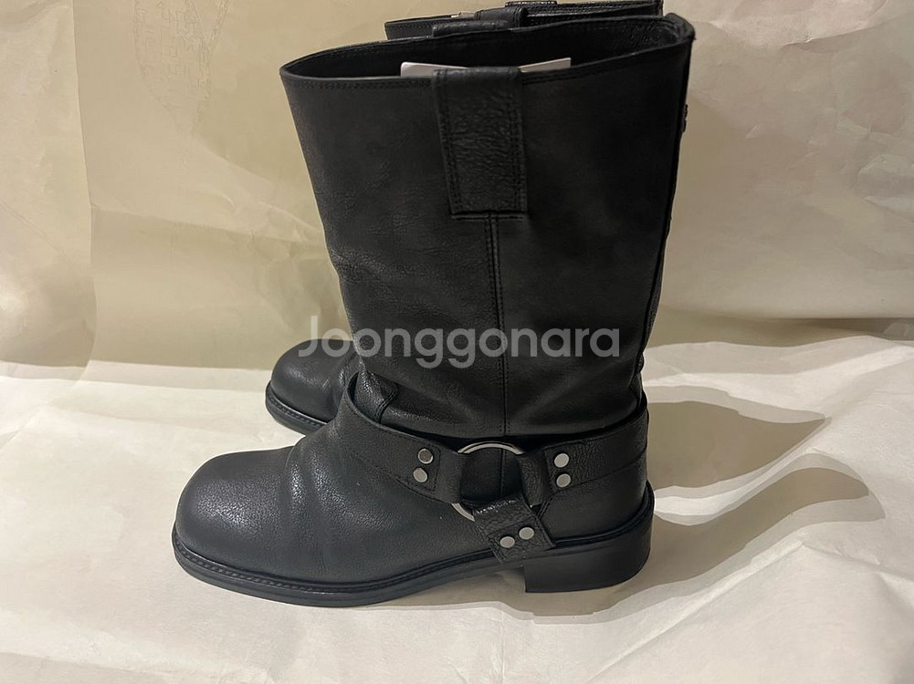 [1회 착용]잉화님 부츠 누트 모터사이클 하프부츠235--1