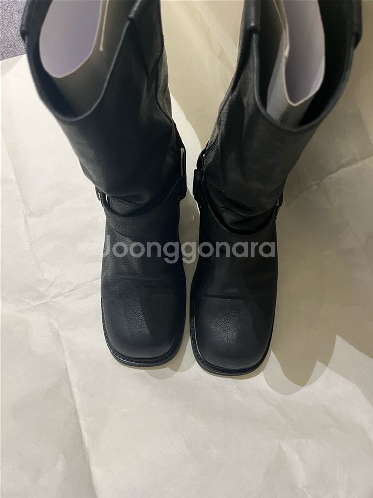 [1회 착용]잉화님 부츠 누트 모터사이클 하프부츠235--3