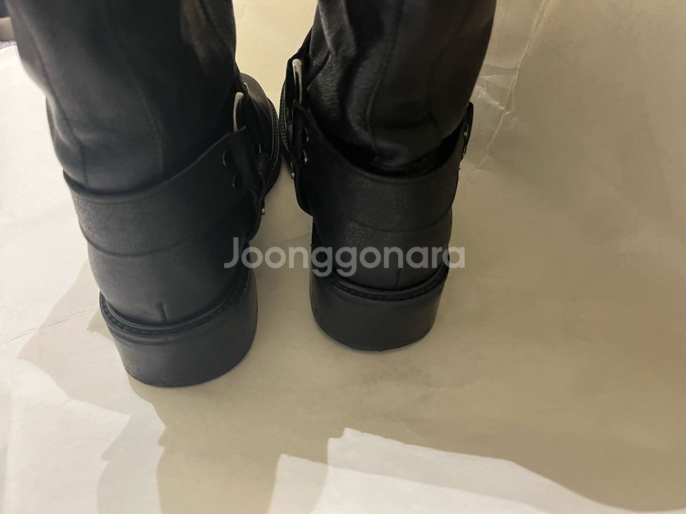 [1회 착용]잉화님 부츠 누트 모터사이클 하프부츠235--5