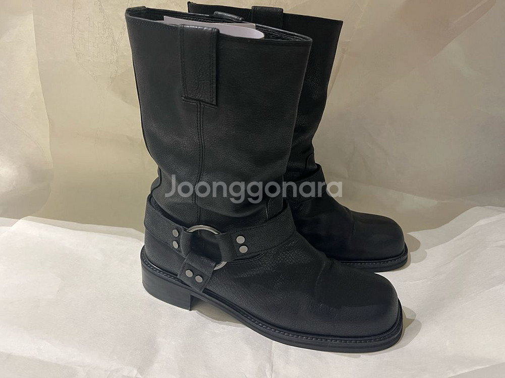 [1회 착용]잉화님 부츠 누트 모터사이클 하프부츠235--2