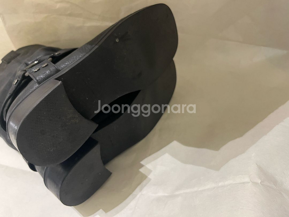 [1회 착용]잉화님 부츠 누트 모터사이클 하프부츠235--6