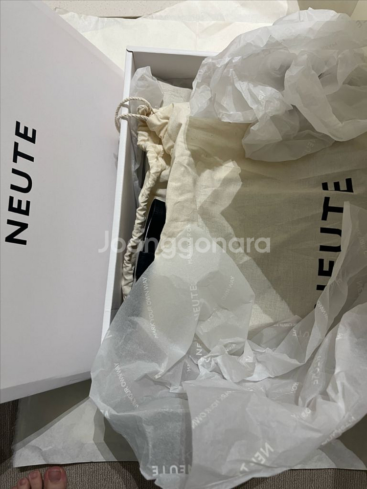 [1회 착용]잉화님 부츠 누트 모터사이클 하프부츠235--7